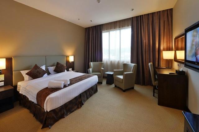 Lintas View Hotel Kota Kinabalu Esterno foto